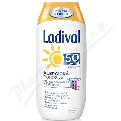 Ladival alergická pokožka gel OF50 200ml