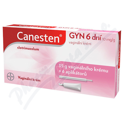 Canesten Gyn 6 dní crm.vag.1x35gm+apl.