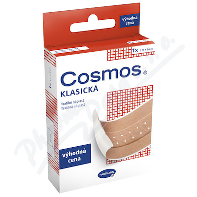 Cosmos Klasická náplast textilní 1mx6cm