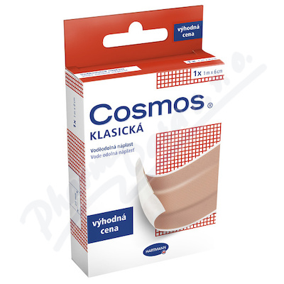 Cosmos Klasická náplast voděodolná 1mx6cm
