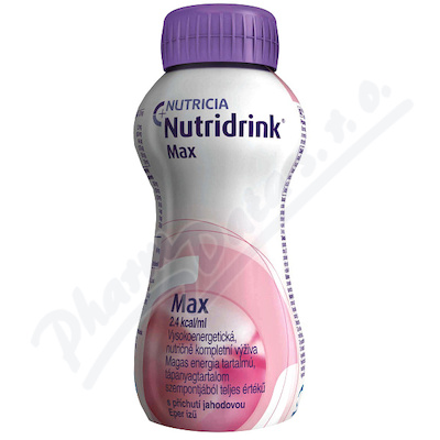 Nutridrink Max s přích.jahoda 4x300ml