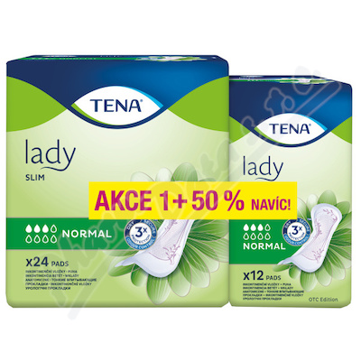 TENA Lady Slim Normal +50% navíc ink.vložky760294