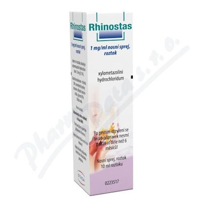 Rhinostas 1mg/ml nas.spr.sol.1x10ml