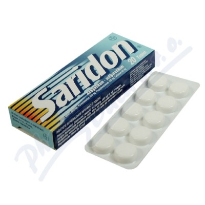 Saridon 250mg/150mg/50mg tbl.nob.20