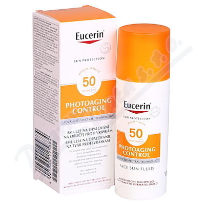 Eucerin SUN emulze proti vráskám SPF50 50ml