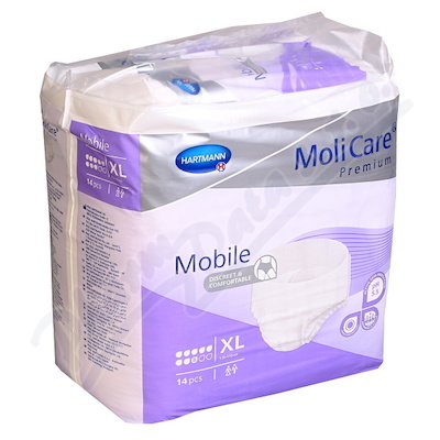 MoliCare Mobile Inkontinenční kalhotky 8kap XL14ks