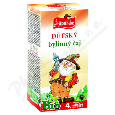 Apotheke Dětský čaj BIO bylinný 20x1.5g