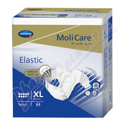 MoliCare Elastic Inkontinenční kalhot.9kap XL 14ks