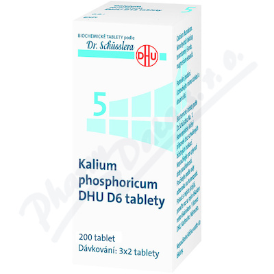 Kalium phosphoricum DHU D5-D30 tbl.nob.200