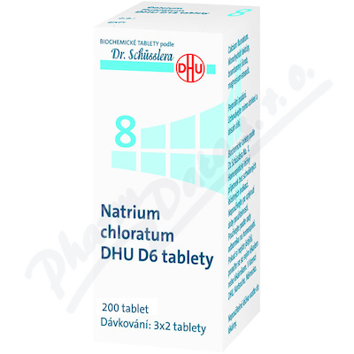 Natrium chloratum DHU D6(D12) tbl.nob.200