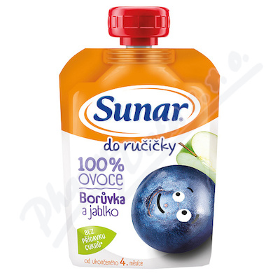 Sunar Do ručičky jablko-BORŮVKA 100g