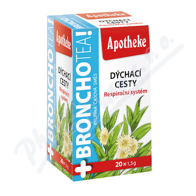 Apotheke BRONCHOTEA! Dýchací cesty čaj 20x1.5g