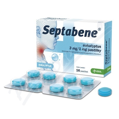 Septabene Eukalyptus 3mg/1mg pas.16