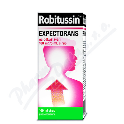 Robitussin Expectorans odkašl.100mg/5ml sir.100ml