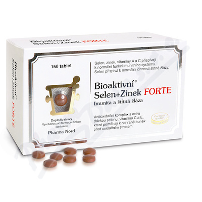 Bioaktivní Selen+Zinek FORTE tbl.150