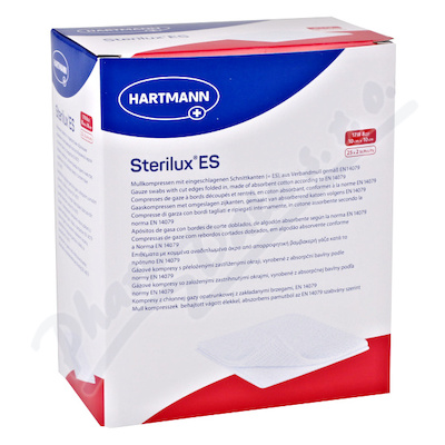 Sterilux ES Gáza kompr.ster.10x10cm 8vrs.2x25ks