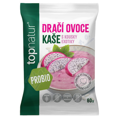 Topnatur Probio rýžová kaše dračí ovoce 60g