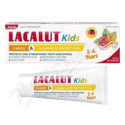 Lacalut Kids 2-6 let zubní pasta 55ml