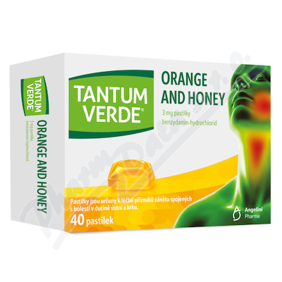 Tantum Verde Orange and Honey 3mg pas.40