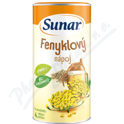 Sunar rozpustný nápoj fenyklový 200g