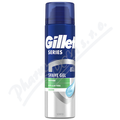 Gillette Series Sensitive gel na holení 200ml