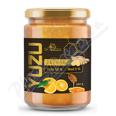 Dr.Natural YUZU Zázvor+med 580g