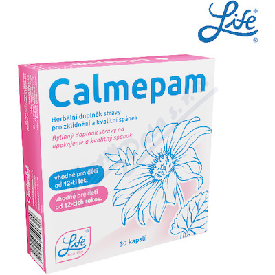 Calmepam 30 cps. Healthy Life