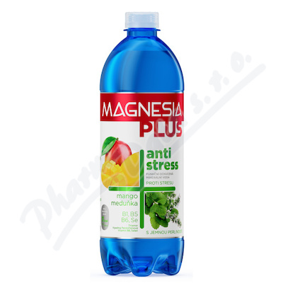 Magnesia Plus Antistress mang.meduň.jem.perl.700ml