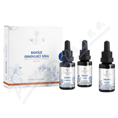 Nobilis Tilia Obnovující séra Bazalka 3x20ml