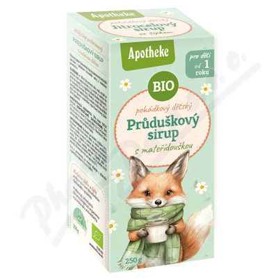 Apotheke Pohádkový průduškový sirup 1+ BIO 250g