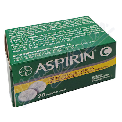 Aspirin C 400mg/240mg tbl.eff.20