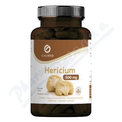 Hericium 500mg cps.90 Galmed