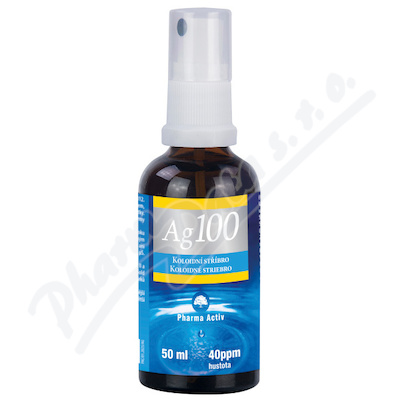 Koloidní stříbro Ag100 40ppm spray 50ml