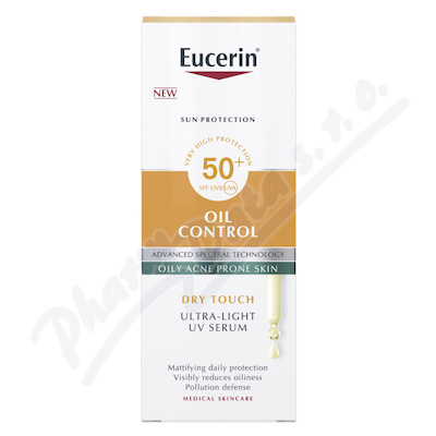 Eucerin SUN UV Serum na obličej SPF50+ 30ml