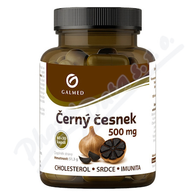 Černý česnek 500mg cps.60+30 Galmed