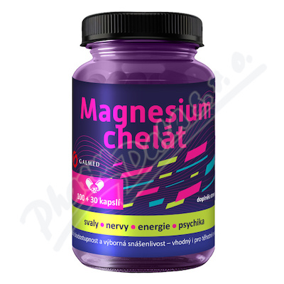 Magnesium chelát cps.100+30 Galmed