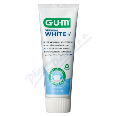 GUM zub.pasta Original White bělicí 75ml G1745EEA