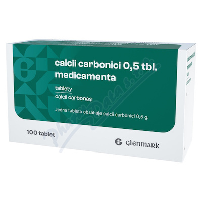 Calcii Carbonici 0.5 tbl.Medicam.0.5g tbl.nob.100