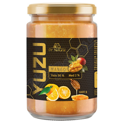Dr.Natural YUZU Mango+med 1000g