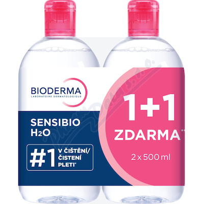 BIODERMA Sensibio H2O 2x500ml 1+1 Festival