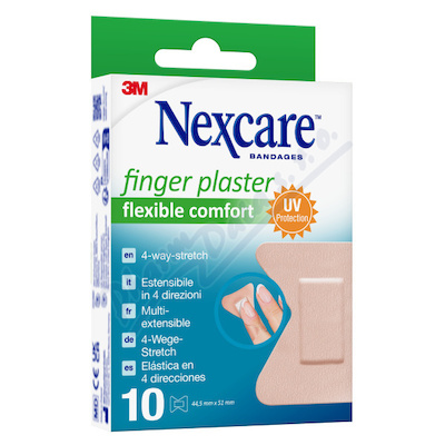 3M Nexcare pružné náplasti na prsty 44.5x51mm 10ks