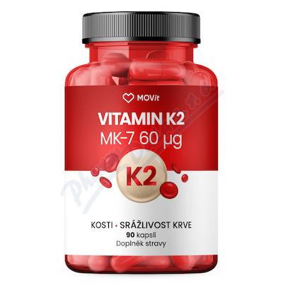 MOVit Vitamin K2 MK-7 60mcg cps.90