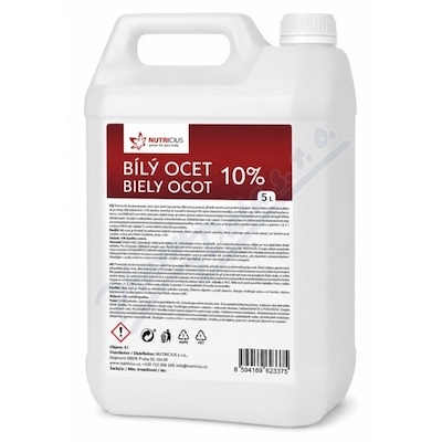 Bílý ocet 10% 5L