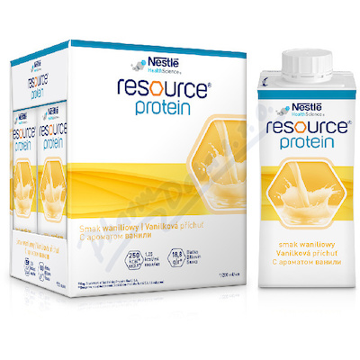 Resource Protein Vanilková příchuť por.sol.4x200ml
