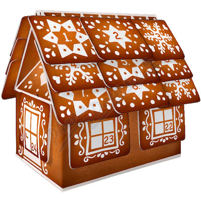 LEROS Bylinný adventní kalendář Chaloupka 24sáčků