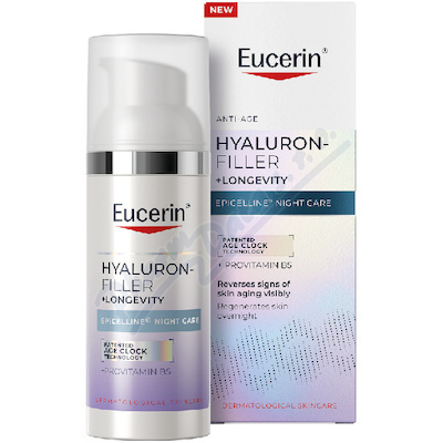 Eucerin HyalFil+Longevity Epicelline noční kr.50ml