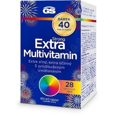 GS Extra Strong Multivitamin tbl.90+40 dárek