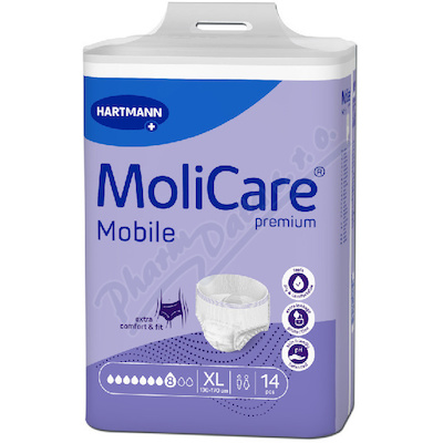 MoliCare Mobile Inkont.kalh.natahovací 8k XL 14ks