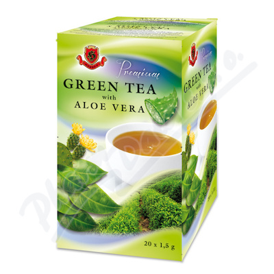 HERBEX Zelený čaj s aloe vera n.s.20x1.5g
