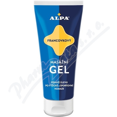 Alpa francovkový masážní gel 100ml